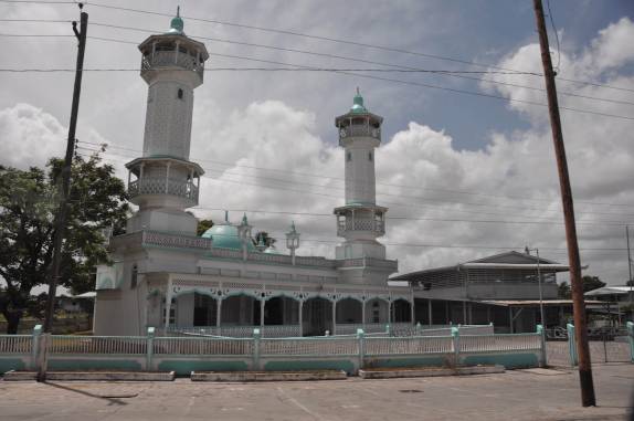 Uma das muitas mesquitas na Guiana